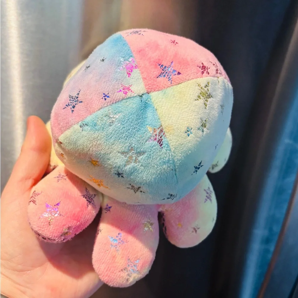 Colorful Plush Octopus Toy reversible